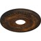 Ekena Millwork Berkshire Ceiling Medallion (Fits Canopies up to 7"), Hnd-Painted Rust, 15 3/4"OD x 3 7/8"ID x 3/4"P CM15BERUS - alternate 3